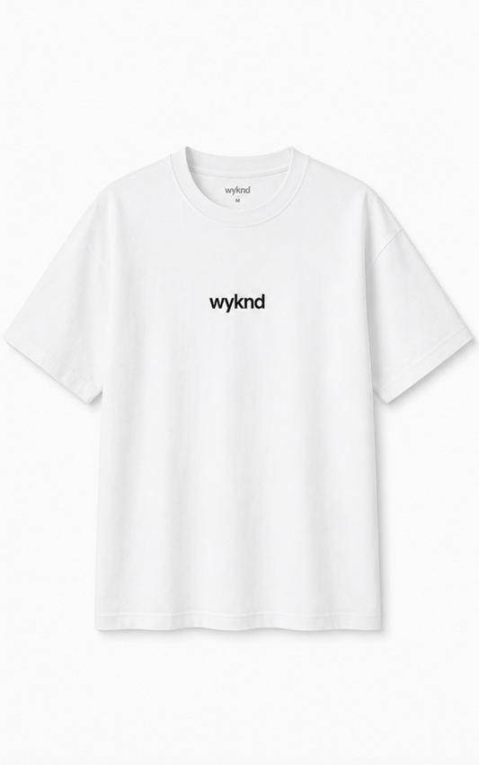 Wyknd White Tee